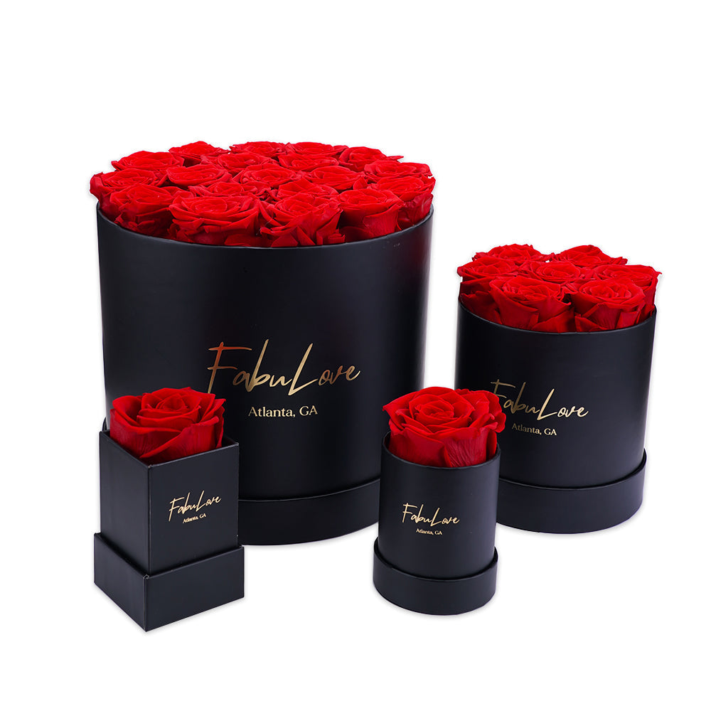 Eternal Rose Box Buket