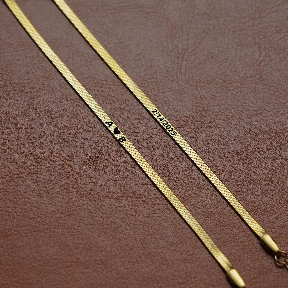 Ensemble de bracelets en corde gravés