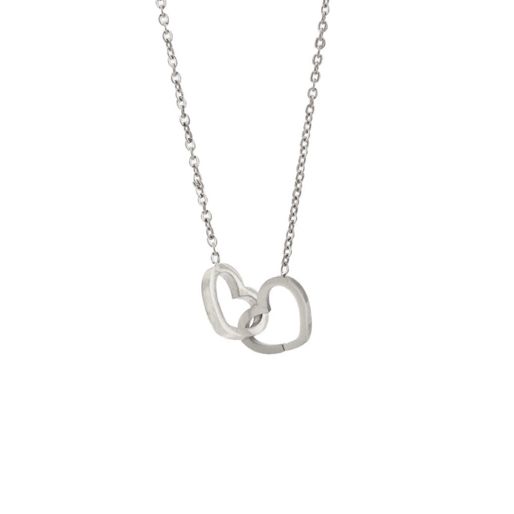 Scatola con rosa eterna - con collana incisa e vera rosa
