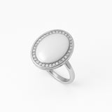 Oval Locket Ring