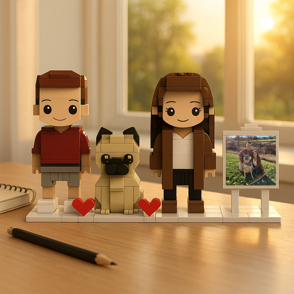 FabuLove Figurine Personnalisée en Brique