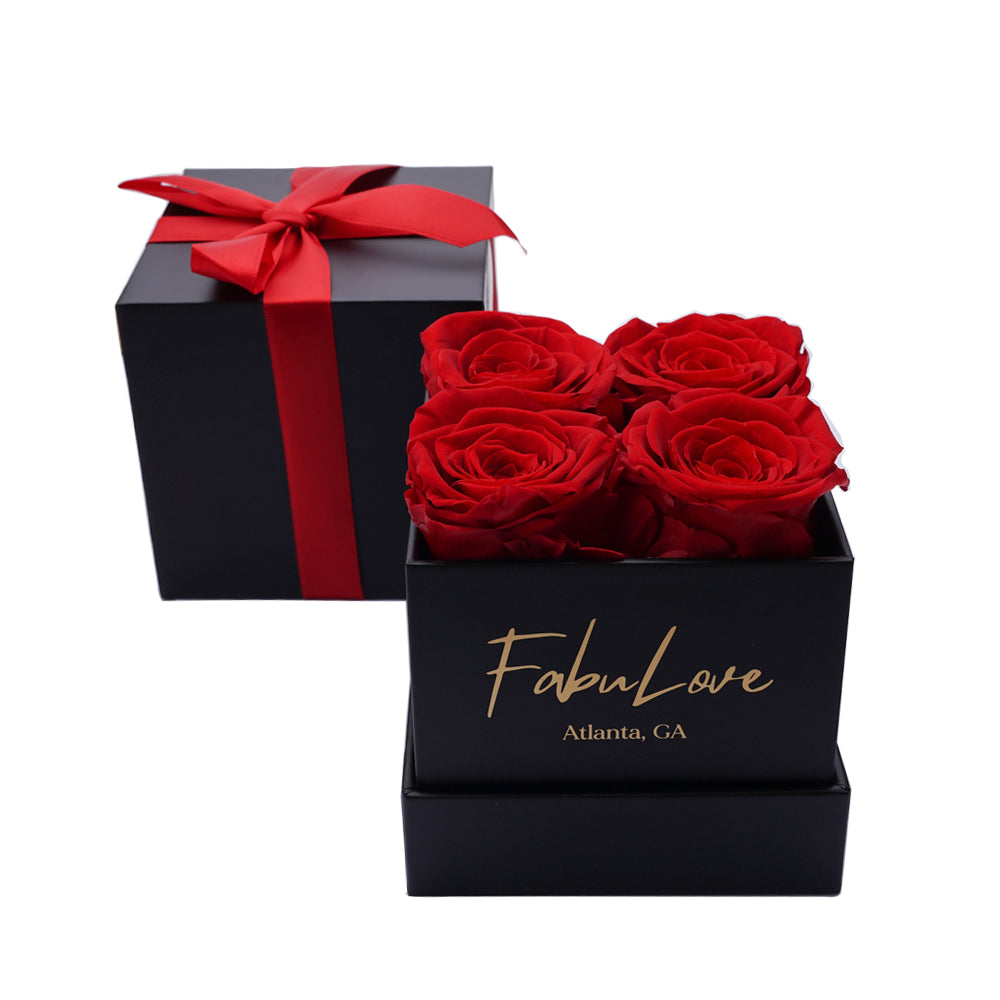 Ewige Rosen Geschenkstrauß