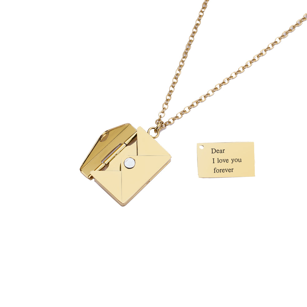 Collana con lettera d&