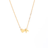 Collana con pendente iniziale