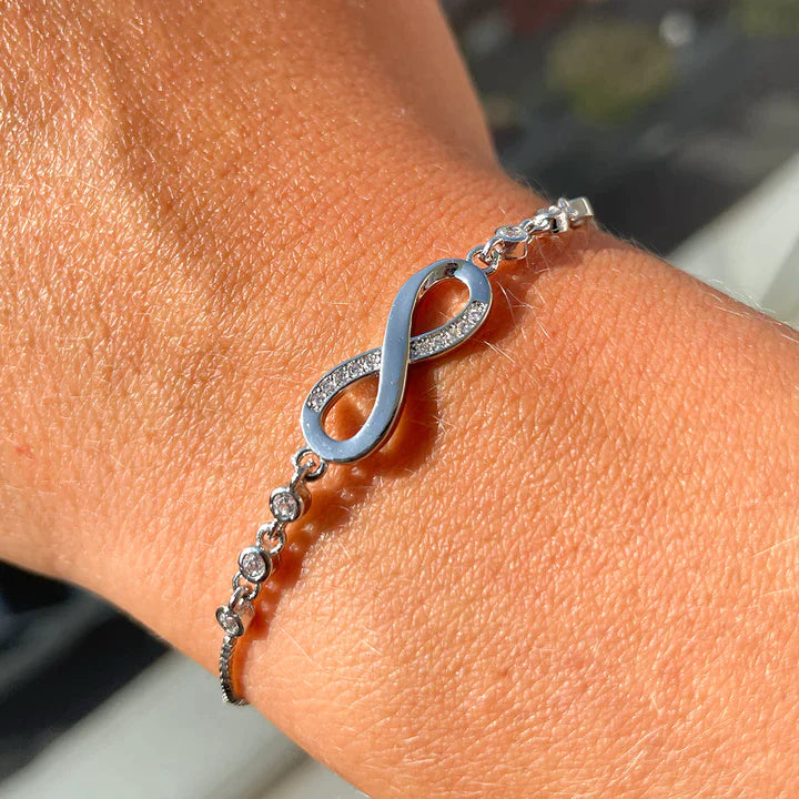 Armbånd i argent sterling amour éternel