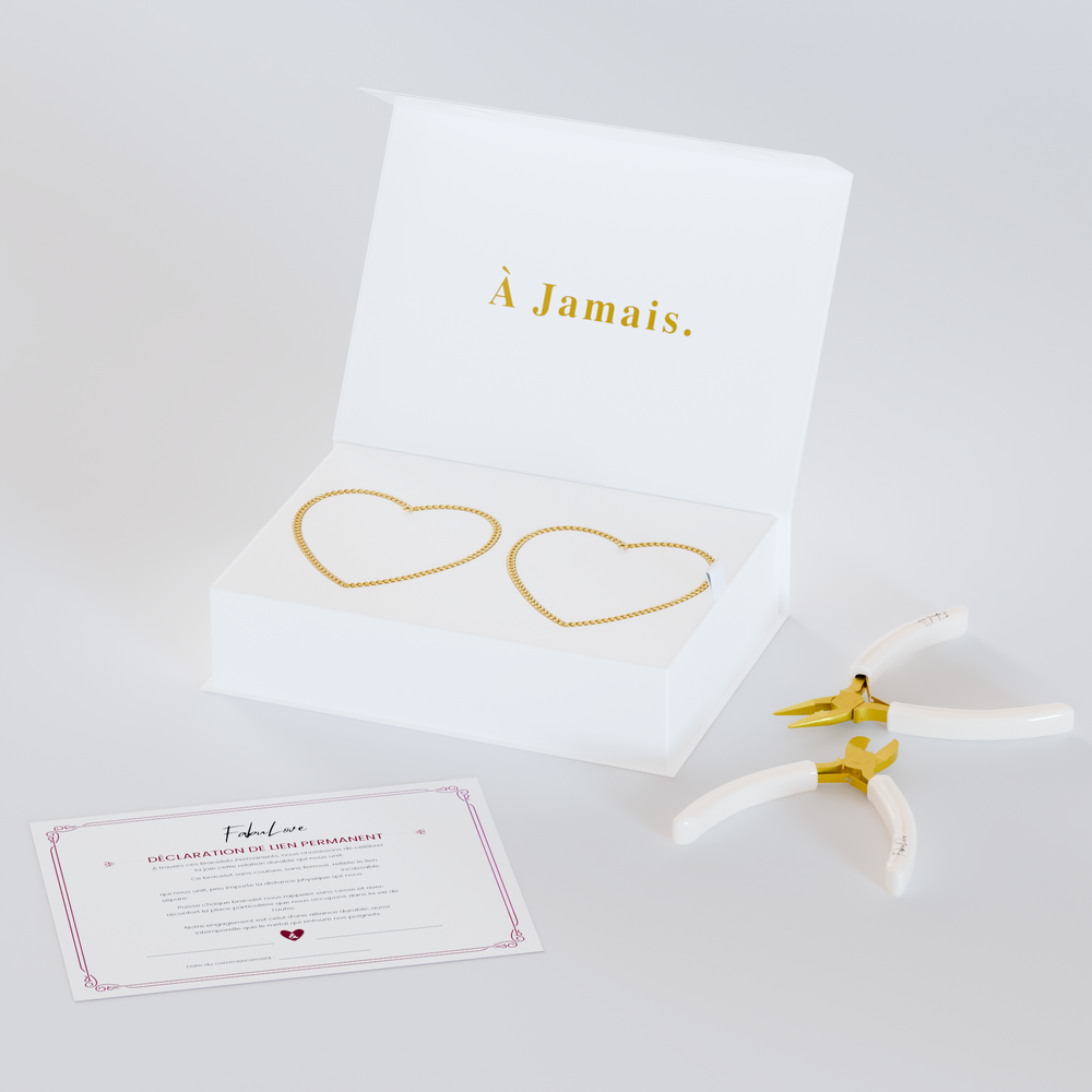 Kit de bracelets permanents FabuLove