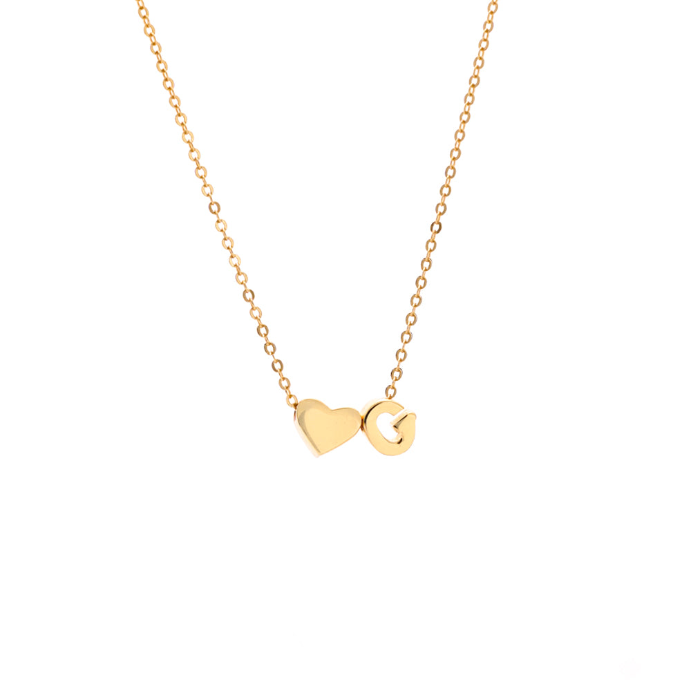Collana con pendente iniziale