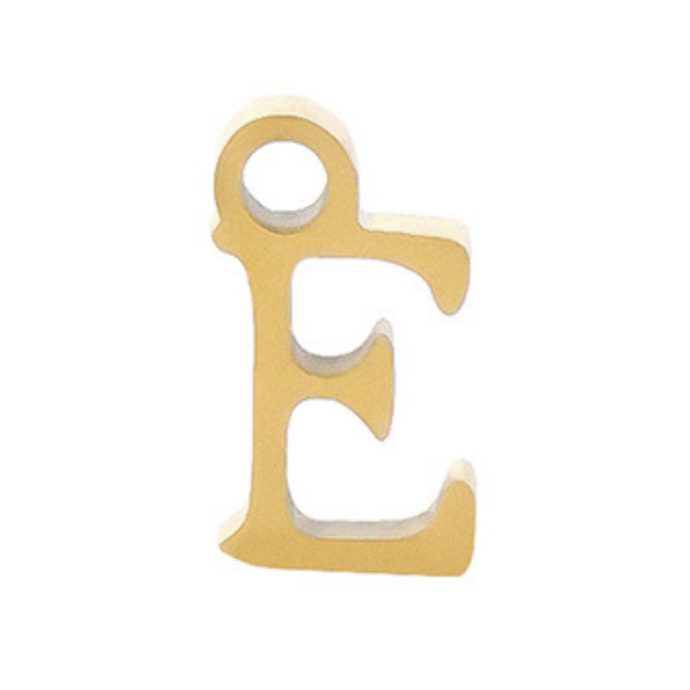 Permanent Bracelet Letter Charm 