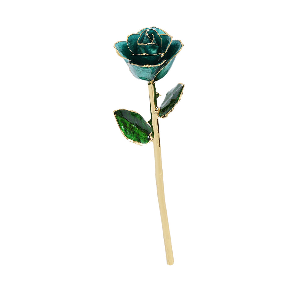 24k Guld Dyppet Rose