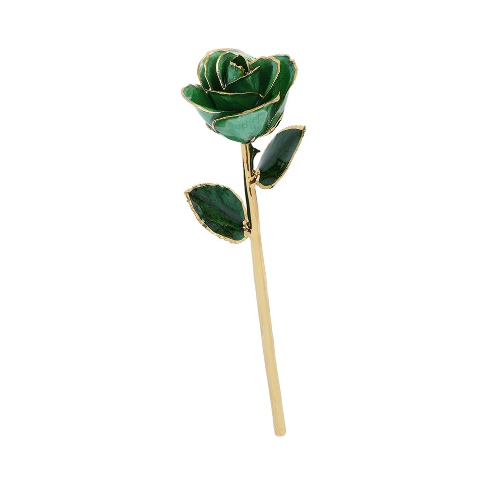 24k Guld Dyppet Rose