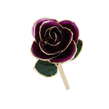 24k Guld Dyppet Rose