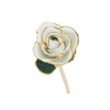 24k Guld Dyppet Rose