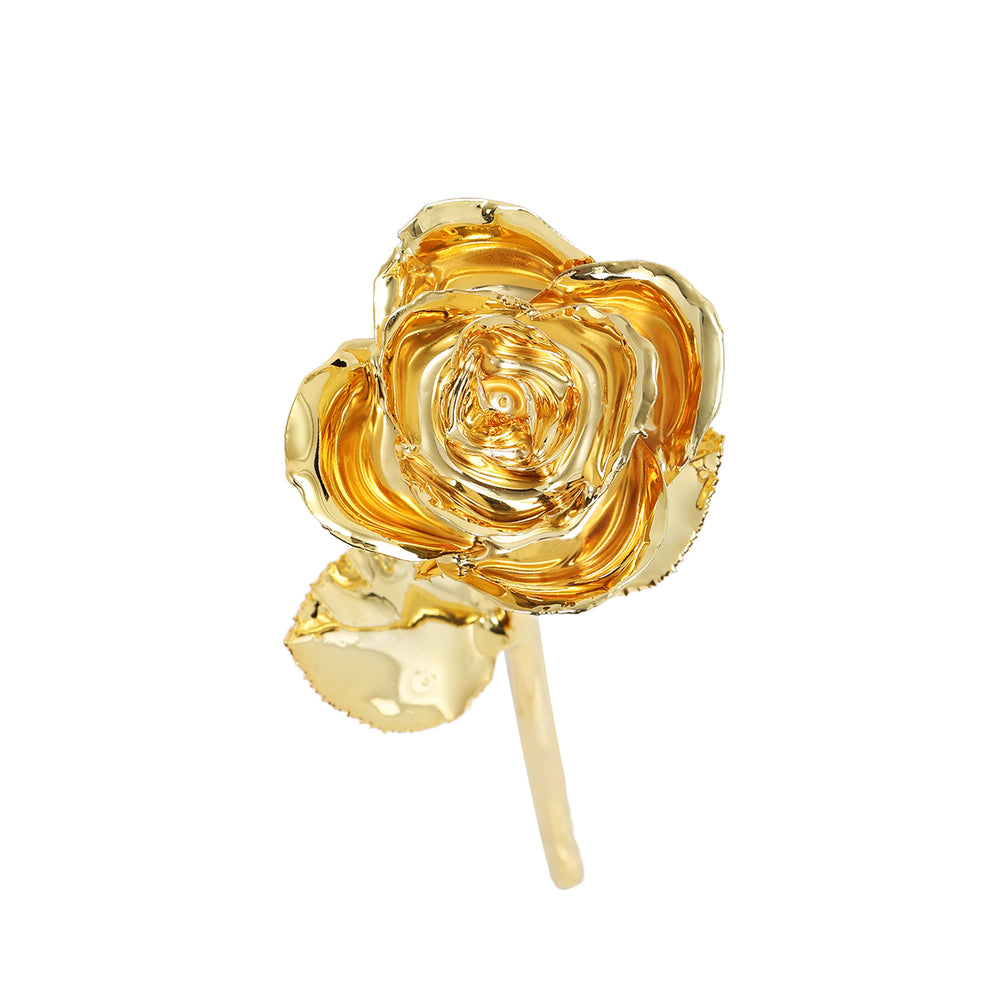 24k Guld Dyppet Rose