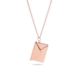 Collana con lettera d'amore personalizzata