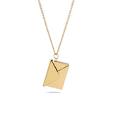 Collana con lettera d'amore personalizzata