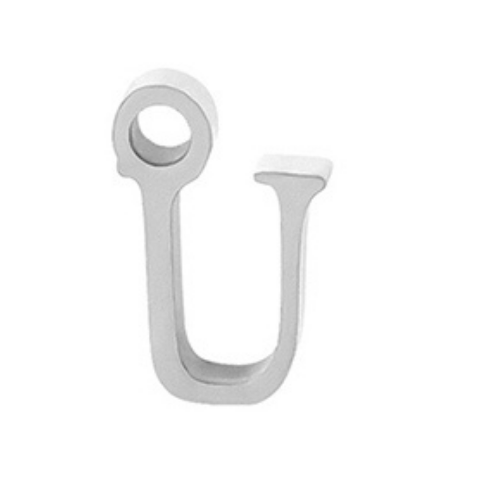 Permanent Bracelet Letter Charm 