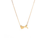 Collana con pendente iniziale