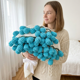 FabuLove Knitted Bouquet Blanket