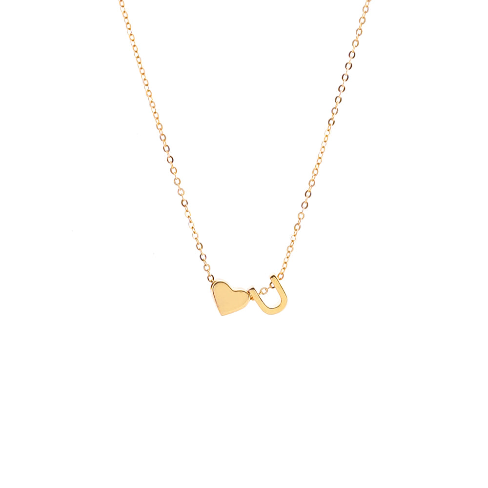 Collana con pendente iniziale
