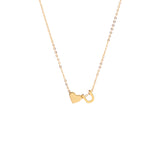 Collana con pendente iniziale