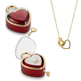 Lucchetto Eternal Rose - Con Collana Incisa