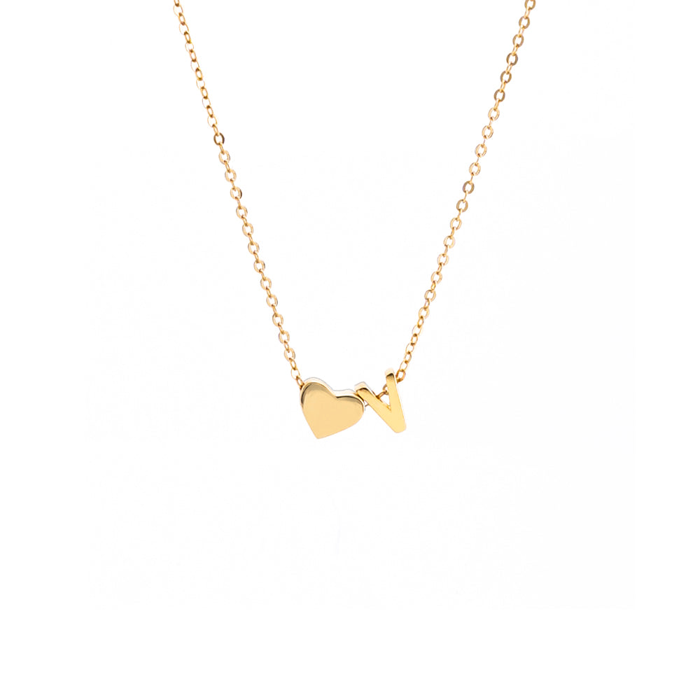 Collana con pendente iniziale