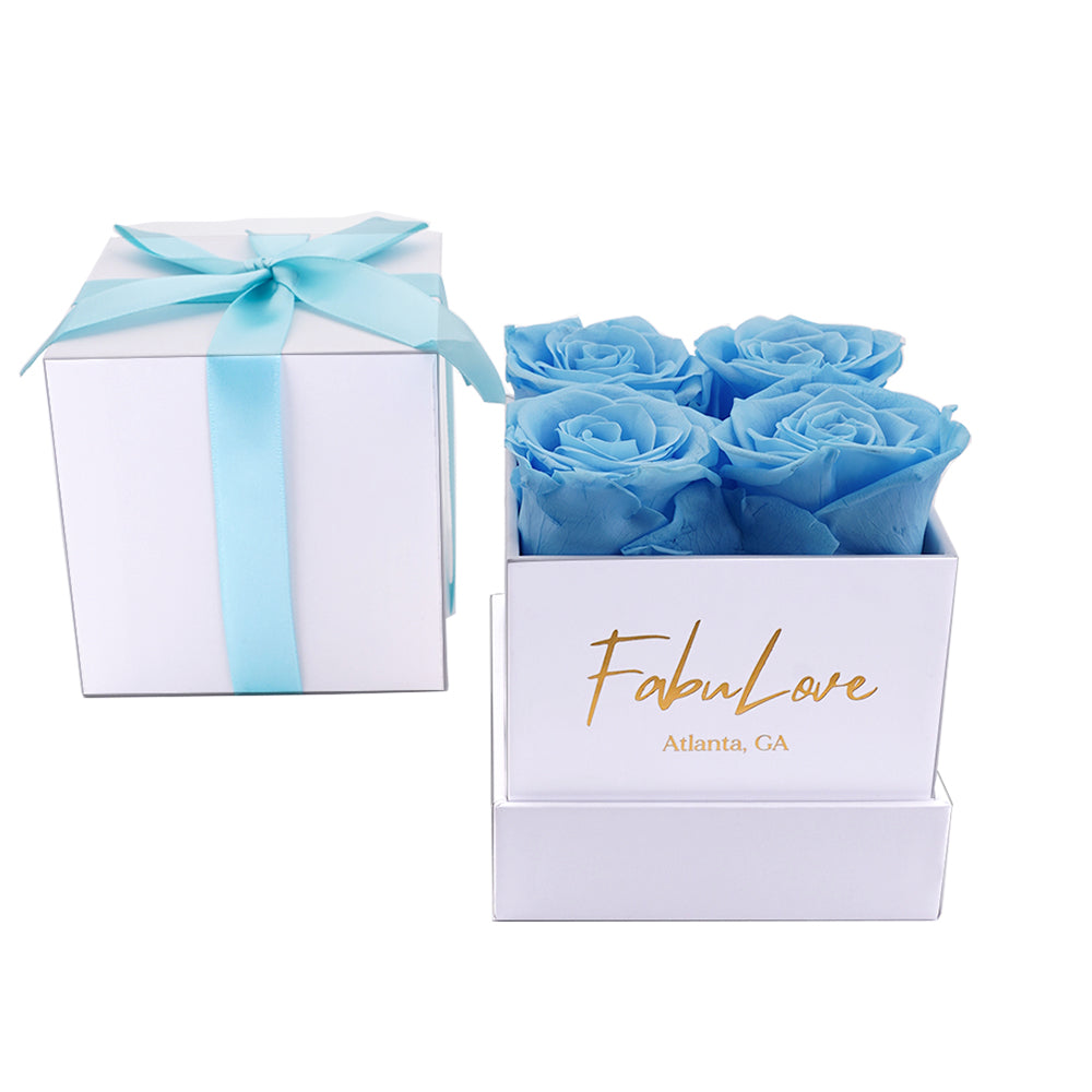 Bouquet regalo di rose eterne