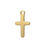 Bracciale permanente con charm a croce