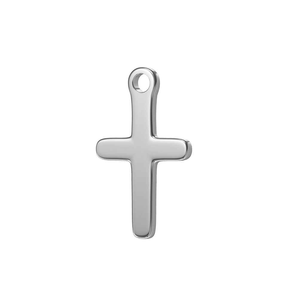 Bracciale permanente con charm a croce