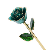 24k Guld Dyppet Rose