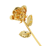 24k Guld Dyppet Rose