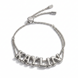 Bubble Letter Bracelet