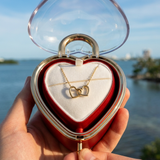 Lucchetto Eternal Rose - Con Collana Incisa