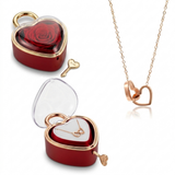 Lucchetto Eternal Rose - Con Collana Incisa