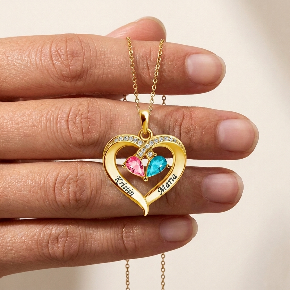 Collier de promesse en argent sterling