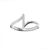 Anello dell'eternità a spirale