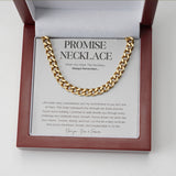 Collier de promesse en argent sterling