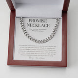 Collier de promesse en argent sterling