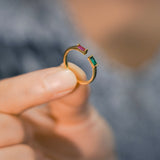 Duo Fødselssten Ring
