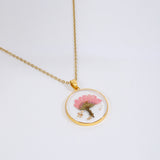 Birth Month Flower Necklace