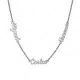 Custom Multi Name Necklace