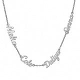 Custom Multi Name Necklace